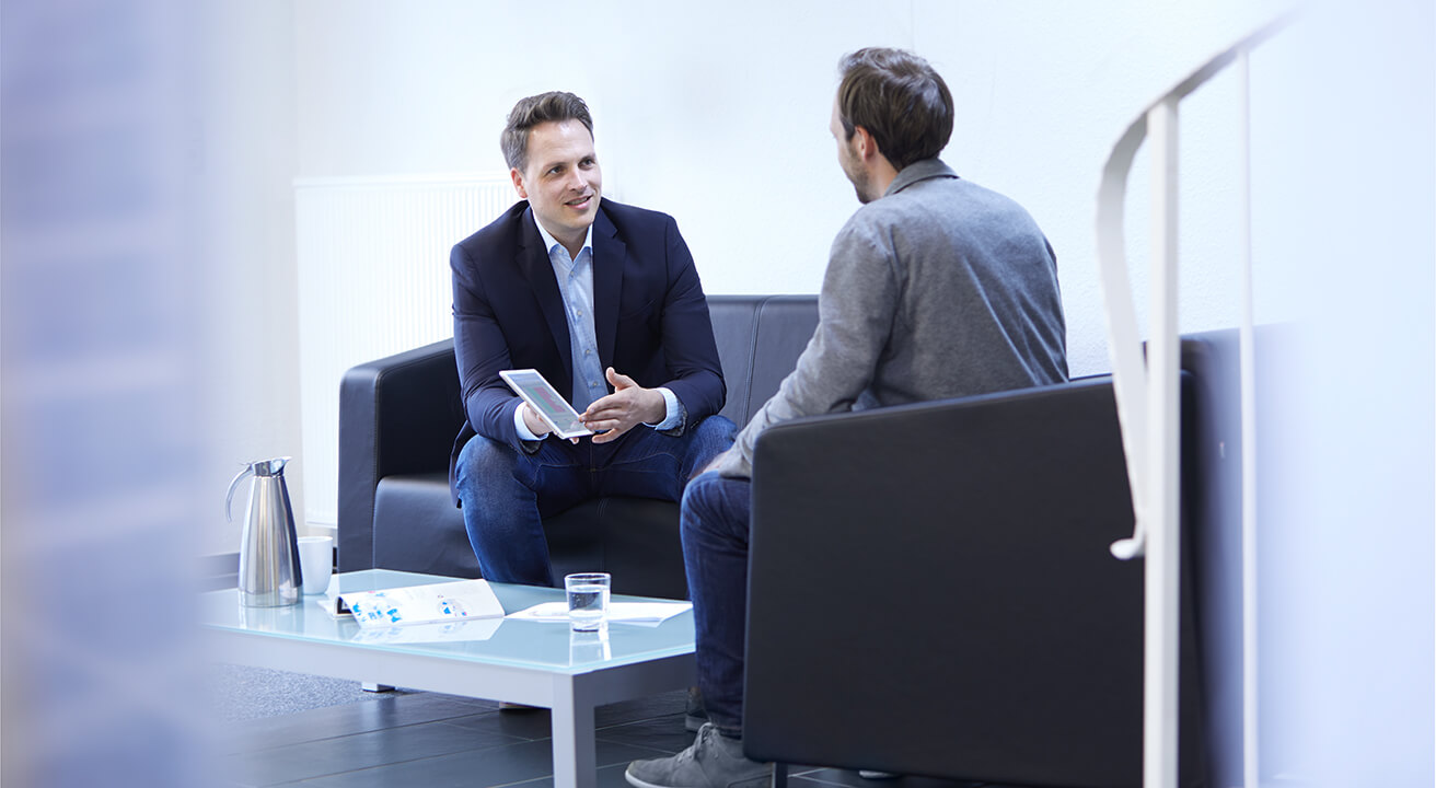 Beratungsgespräch bei Faktor M